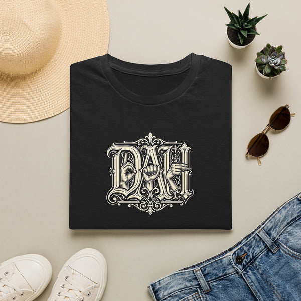 DEAFinitely After Hours — DAH Logo Tee (Black)