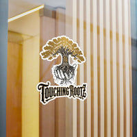Touching Rootz Tree Logo Sticker — Kiss-Cut Vinyl Decal