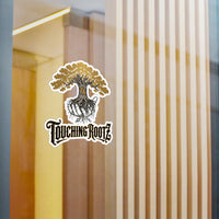 Touching Rootz Tree Logo Sticker — Kiss-Cut Vinyl Decal