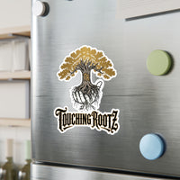 Touching Rootz Tree Logo Sticker — Kiss-Cut Vinyl Decal
